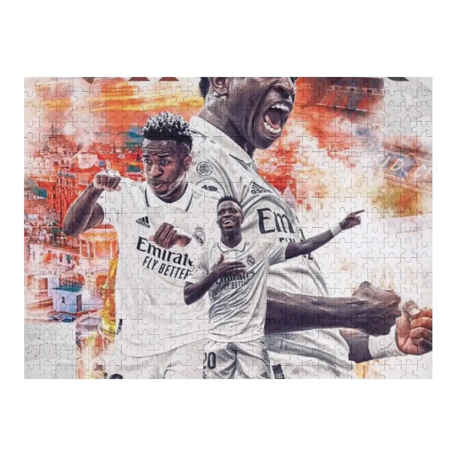 

vinicius junior Jigsaw Puzzle Personalized Wooden Name Toddler Toys Puzzle