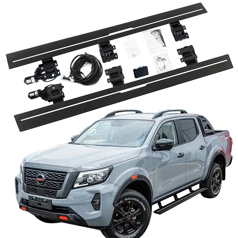 Automatic Electric Power Side Step Running Board For Nissan Navara NP300 Frontier Crew Cab 2020-2024