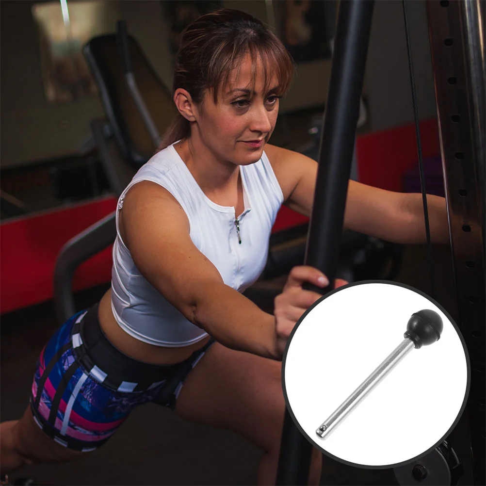 2 Pcs Weight Pin Insert Fitness Equipment Bench Square Plate Loading Lifting Pulley