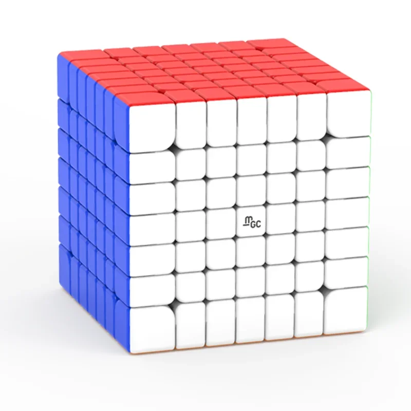 مكعب السرعة السحرية المغناطيسي الاحترافي ، ألعاب التململ اللاصق ، لغز YJ MGC 7 m ، 7x7 m