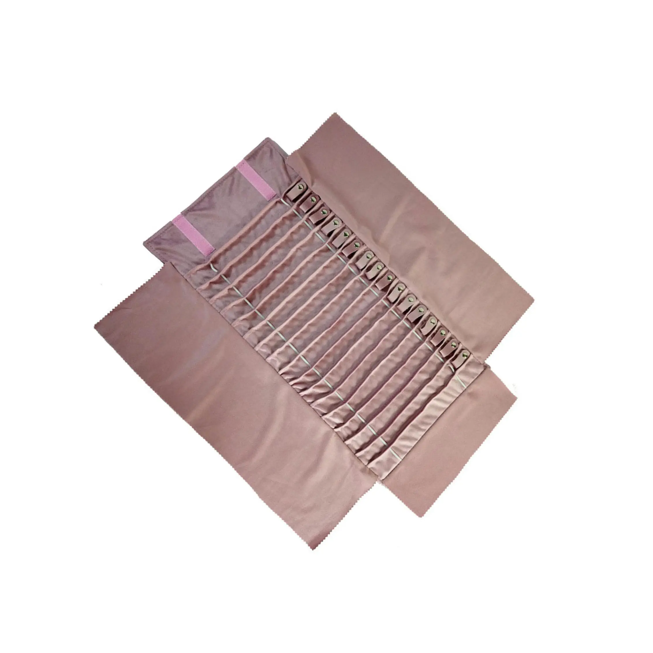 

Портативный органайзер для украшений, дорожная сумка-ролл для ювелирных изделий, маленькая, легкая, удобная для переноски, можно свернуть в рулон.