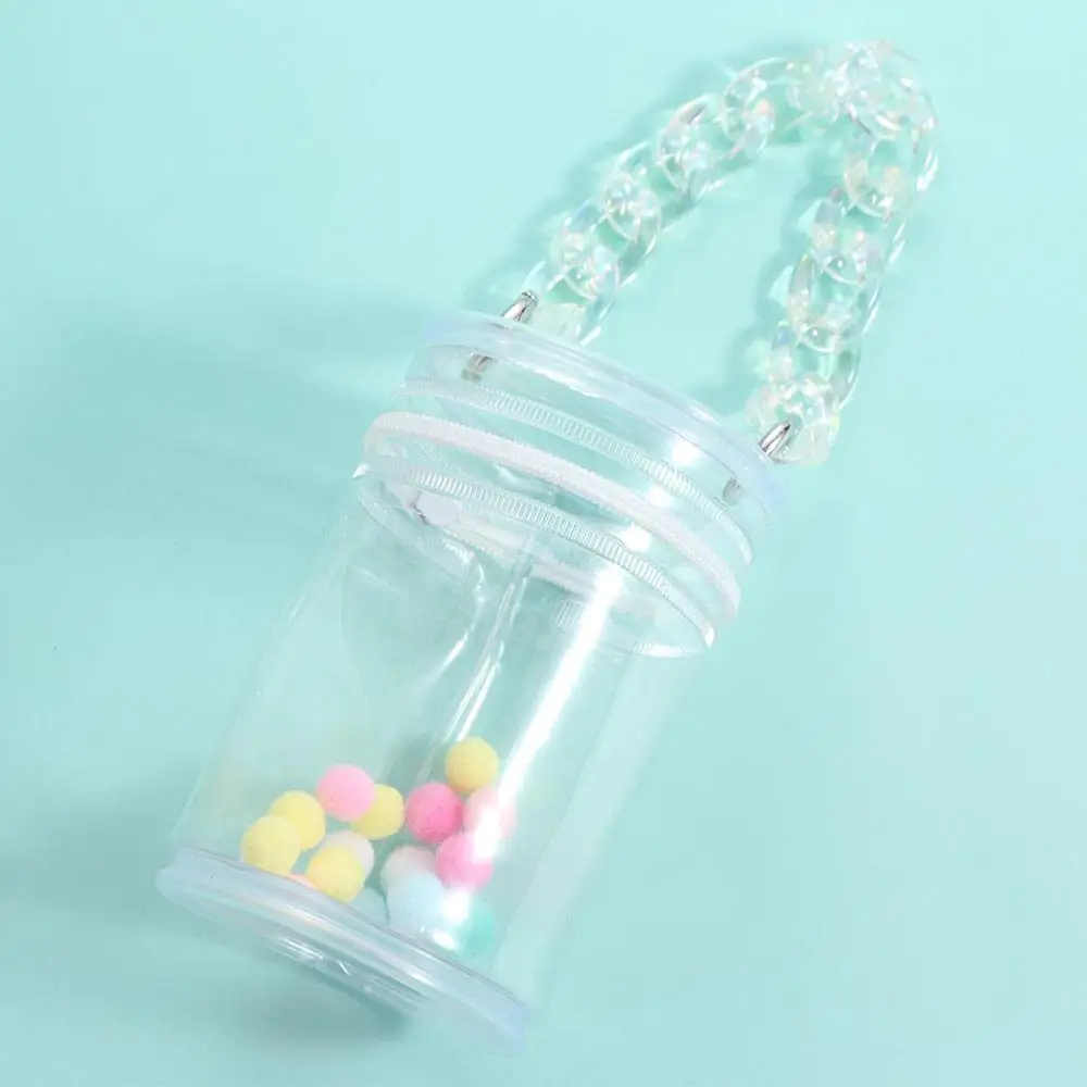 

Dustproof Bag Doll Cylinde Bag Outdoor Bag Cylinder Bag Clear Outdoor Doll Bag Mini Clear Transparent Doll Storage Box