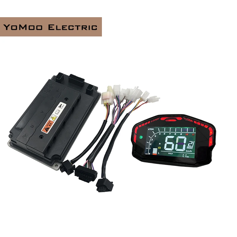 

VOTOL EM70 EM-70 Controller 70A Peak 230A 1KW-2KW with DKD Display For Electric In-Wheel Hub Spoke Mid-Drive Motor