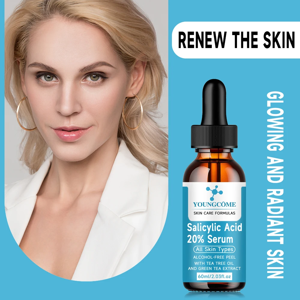 Salicylic Acid 2% serum Removing Shrink Pores Oil-Control Brighten Face Skin vitamin c serum for face