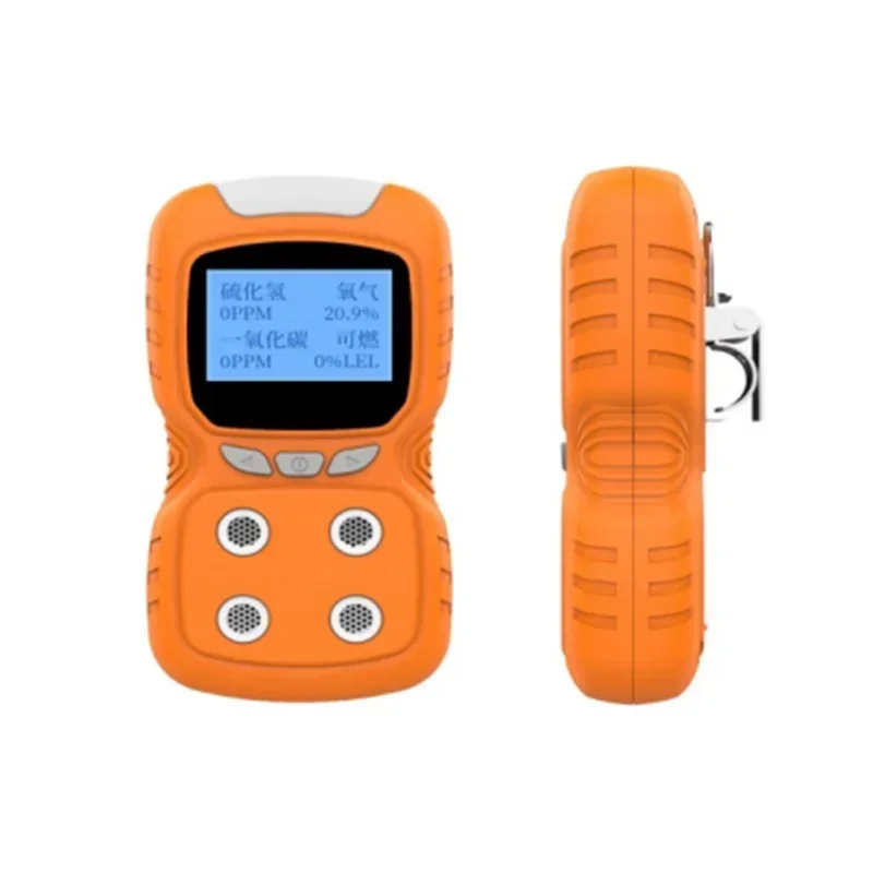 Portable alarm 4 in 1 Gas Analyzers customize for sensor gas H2S CO CO2 CH4 C2H4 VOCS PM O3 gas leak detector