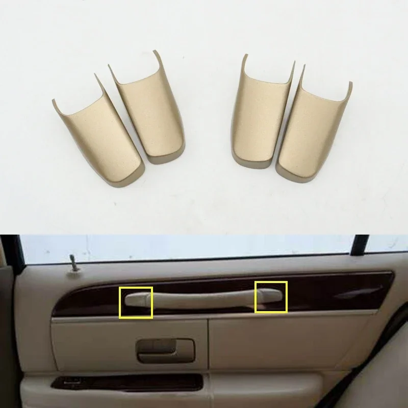 

Interior Door Pull Handle Trim Cover Inner End Cap Lid For Lincoln Town Car 2003-2011