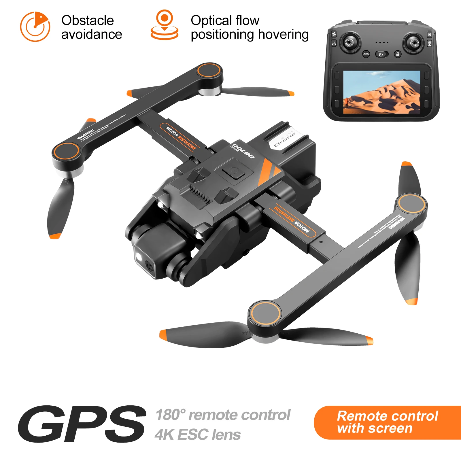 RG700 PRO GPS Remote Control RC Drone Spare Parts 7.4V 1600MAH Battery/propeller RG700PRO GPS Drone Battery RG700 Dron Battery