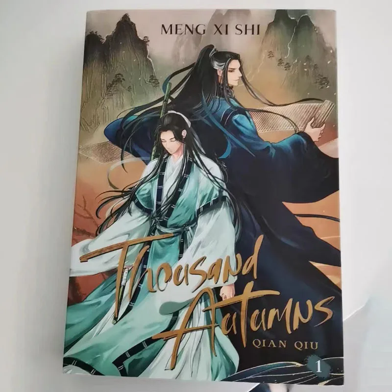 Volume 1-3 English Comic Novel Thousand Autumns - Qian Qiu - Meng Xi Shi Chinese BL Manhwa Chinese Ancient Romance Manga Book