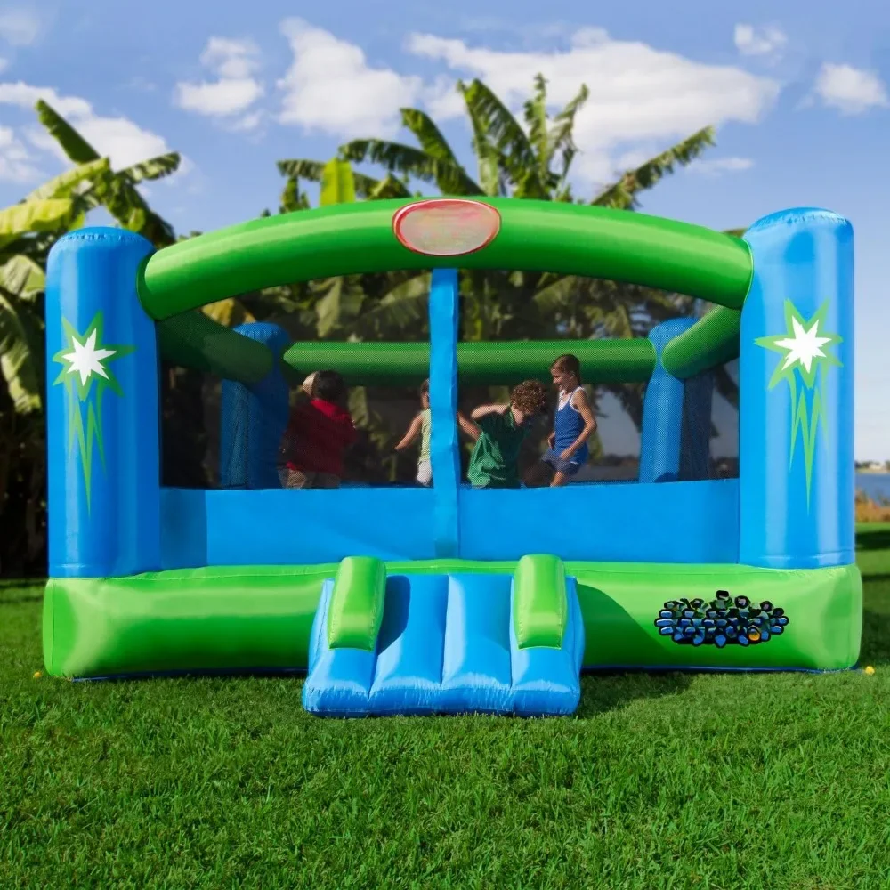 Inflatable Bounce House W/Blower - Huge - Premium Quality - 6 Players, Bounce House Water Park