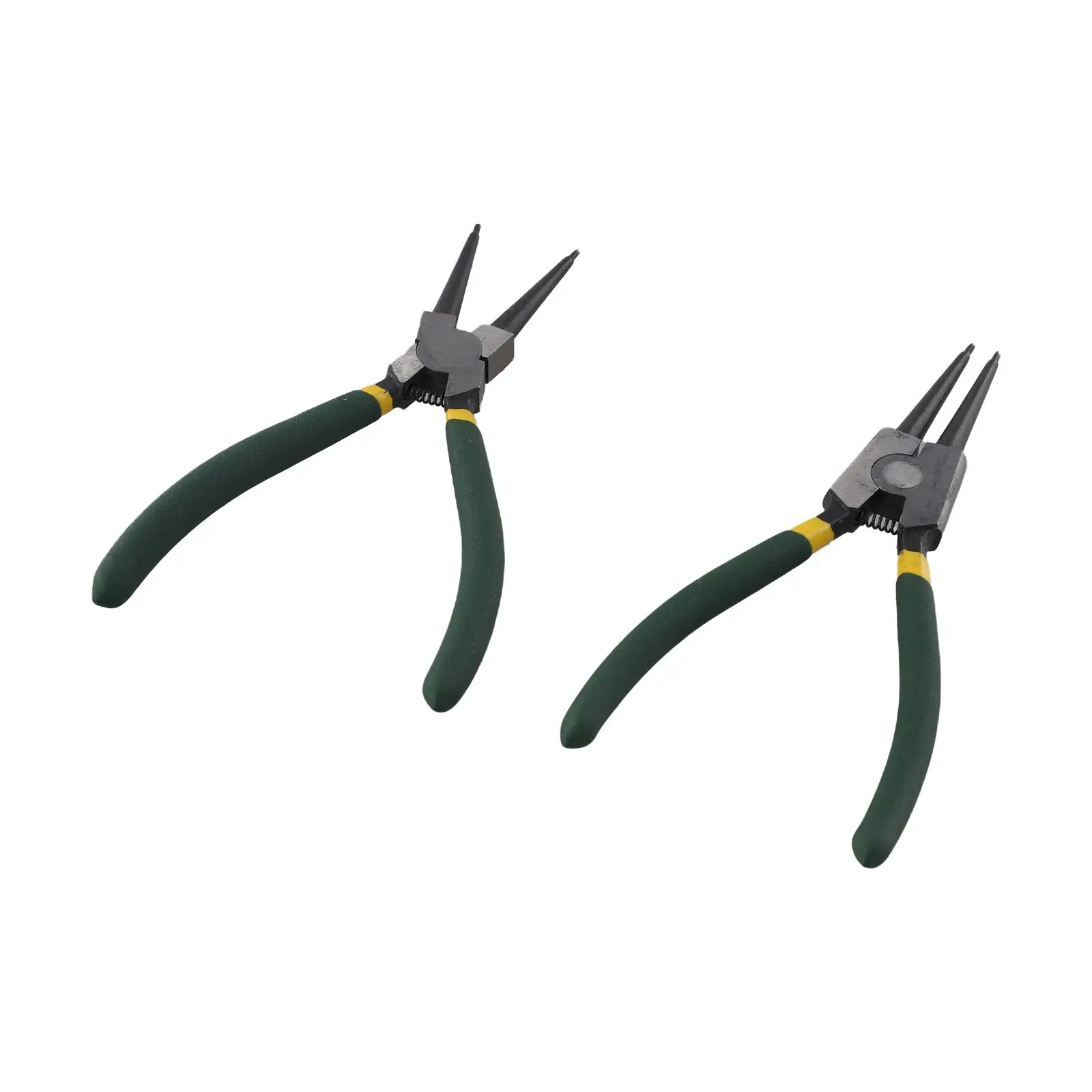 7Inch Snap Ring Pliers Set Internal/External Circlip Pliers With Storage Case Non-slip PVC Handles Hand Tools