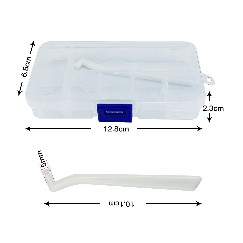 Orthodontic Mould Starter Kit Dental Ortho Accessories Mini Forming Mold Injection Bracket Lingual Button 1 Handle 5 Silicone Mo