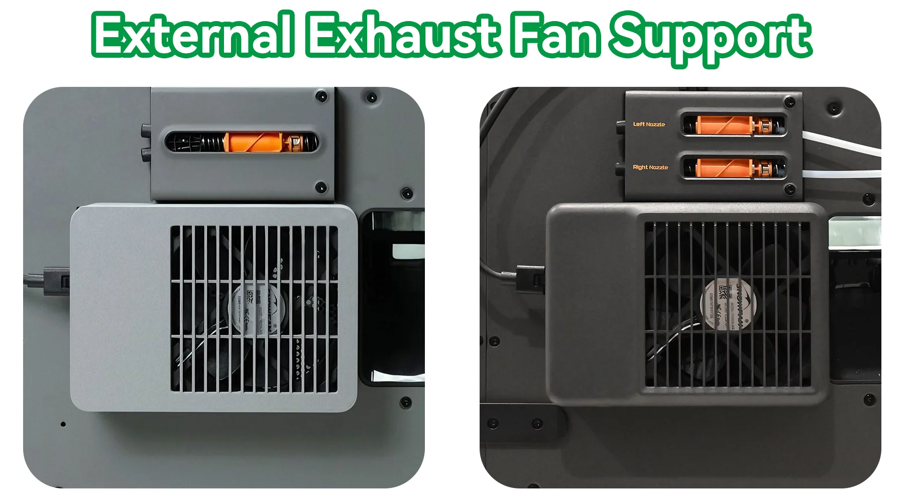 Für Bambu Lab HEPA 13 + Aktivkohle-Kombi-Luftfilter Ultra für P2S/X2D Externer Abluftventilator 3D-Drucker OEM-Ersatz – Detail 2
