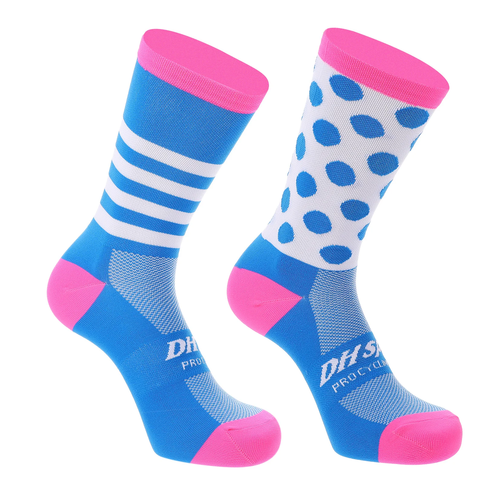 

1Pair Moisture Wicking Sports Socks Nylon Breathable Running Socks for Men Women Jogging Cycling Gym Travel Daily Wear