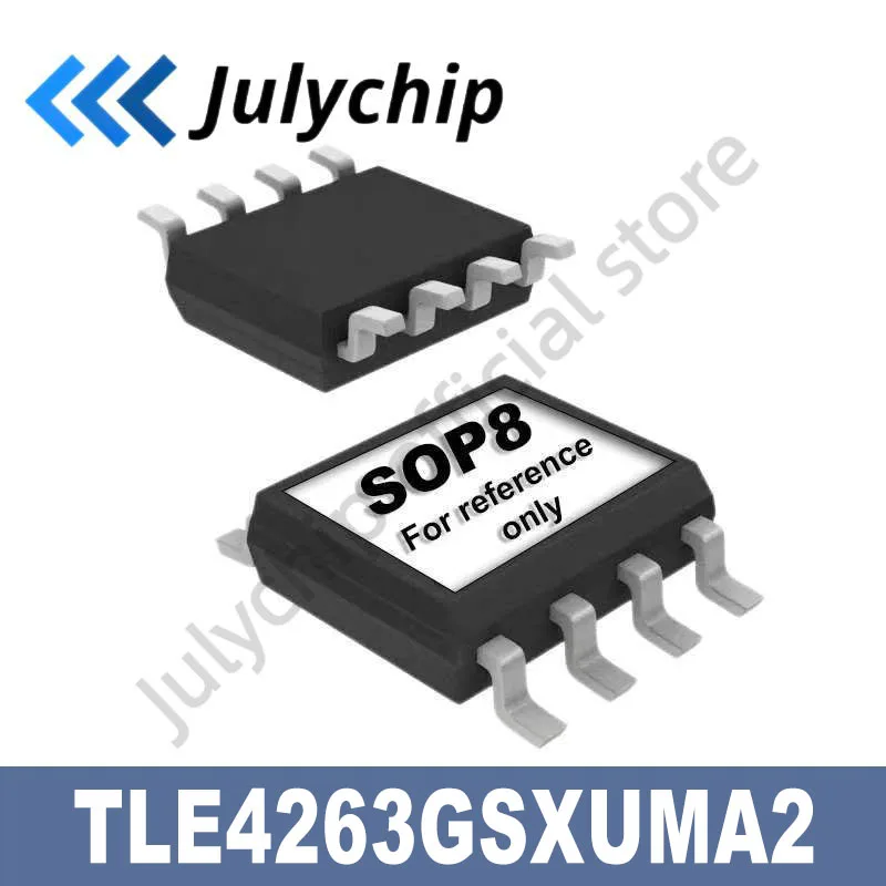 TLE4263GSXUMA2 NEW ORIGINAL Linear Voltage Regulator IC Positive Fixed 1 Output 200mA PG-DSO-8-18