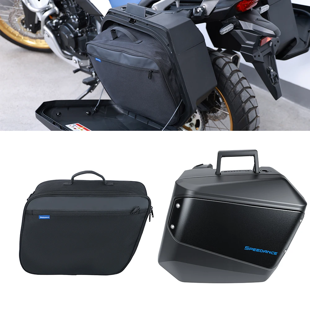 スピードアンスは、ホンダバイク用の純正oemサイドパニアとサイドバッグと互換性があり、ペアで販売されています。