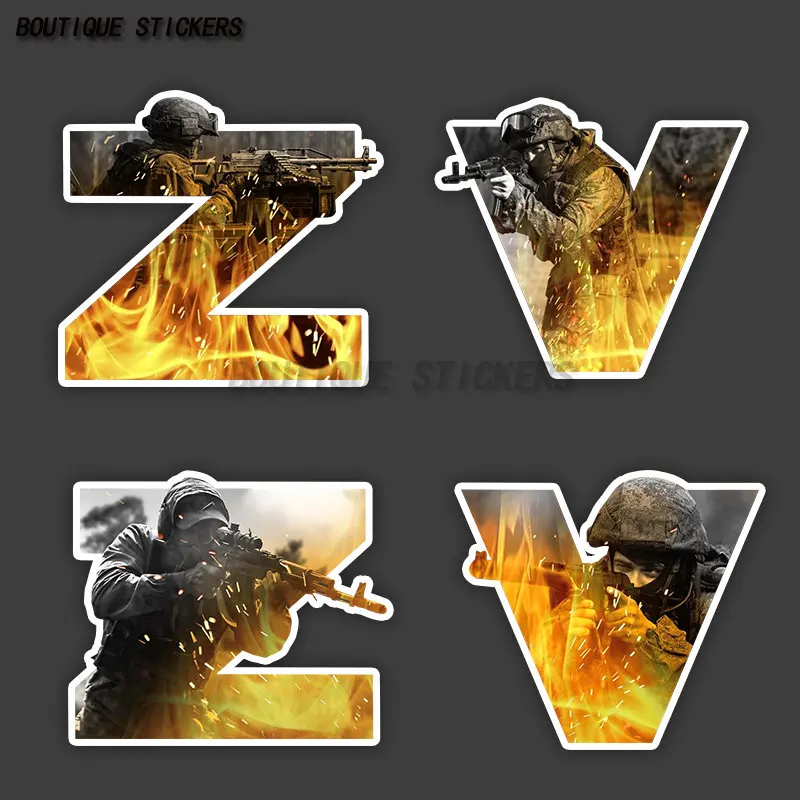 

Эксклюзивная наклейка Z V Военная Автомобильная наклейка водонепроницаемая ПВХ Автомобиль Мотоцикл внедорожник декоративные аксессуары Защита от царапин