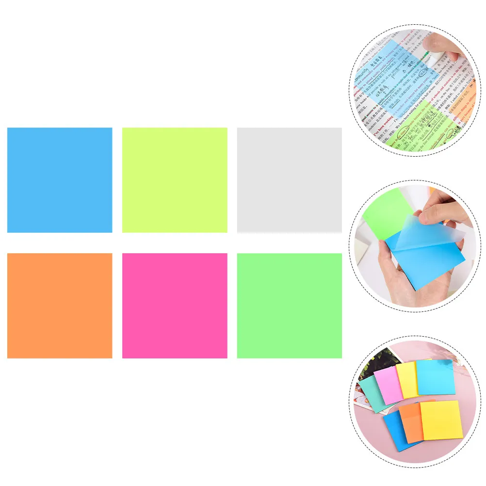 

Multi-Function Memo Pads Reusable Tabs Ideal for Classifying Archives Scheduling Office School Home Use