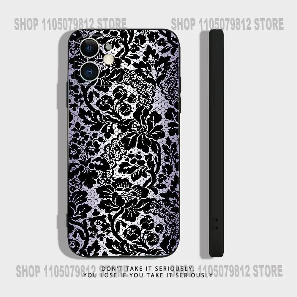 ブラックレースプリント 新型人気 iPhoneケース iPhone 17 16,15,14,13,12,11,Pro,XS,Max,XR,Plus,Mini対応 ソフトシリコン製 ブラック 耐衝撃