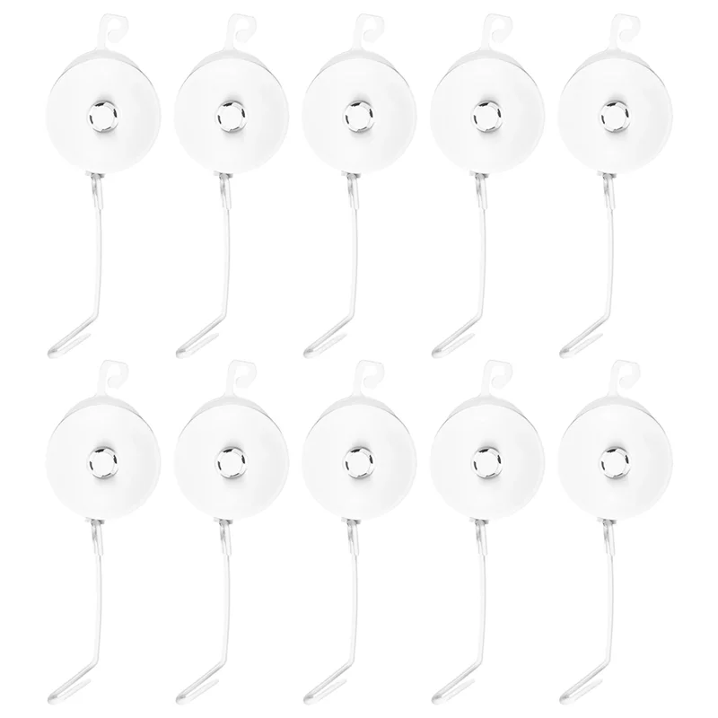 

LICE-For Home Garden Plants Grow Support 10Pcs Smart Retractable Plant Yoyo With Stopper Hydroponics Grow Hanger
