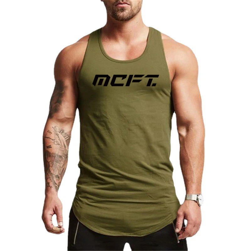 

Sports Sleeveless T-shirt Men's Running Elastic Tight Basketball Training Tank Top