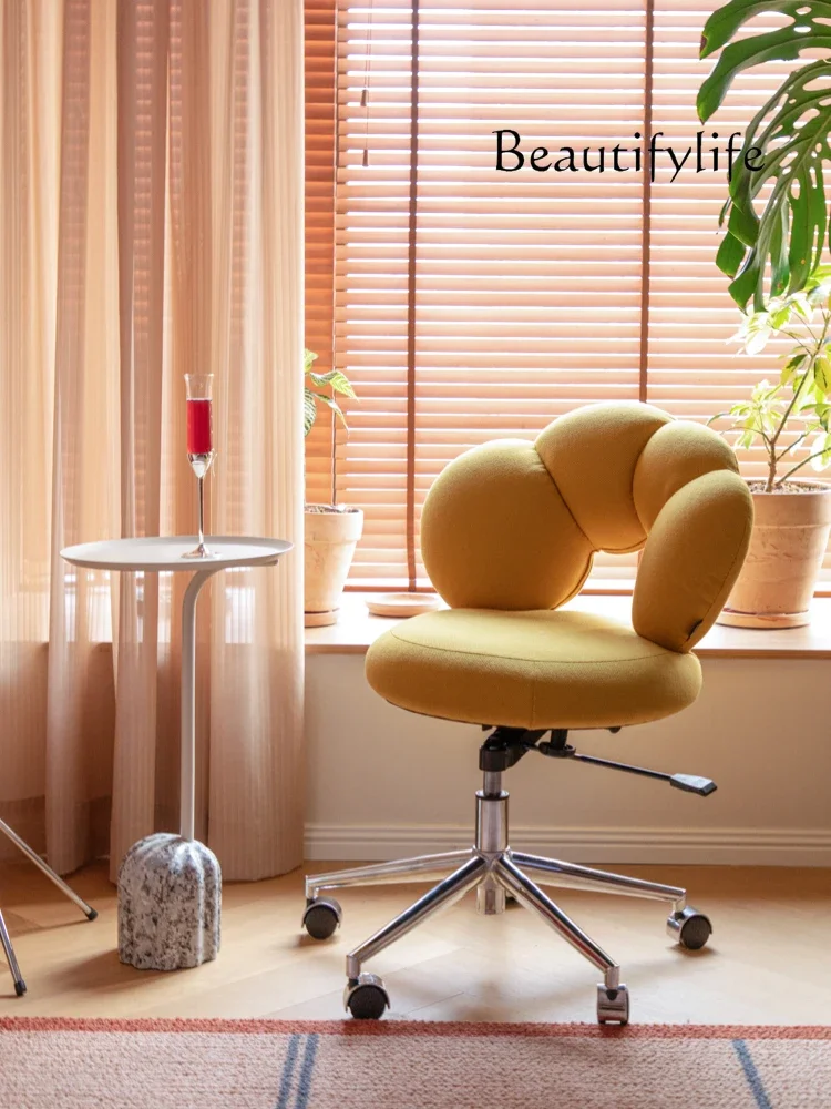 KS Sugar gourd computer chair home backrest ergonomics office chair makeup bedroom study