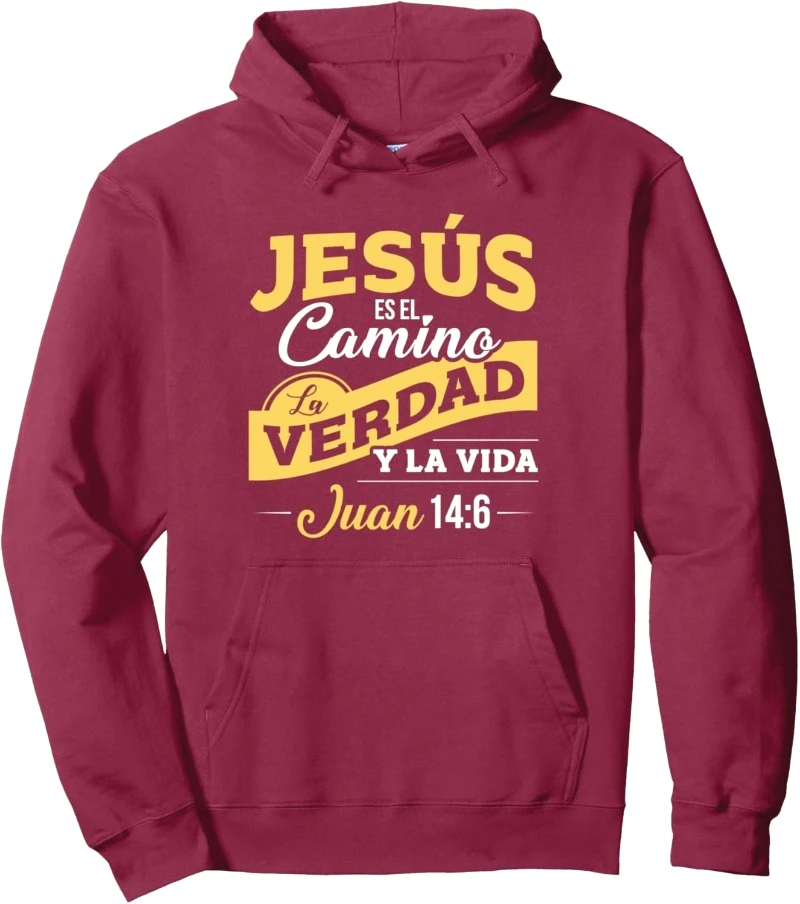 Sudadera Con Capucha Para Cristianos Spanish Hoodies Pullover Hoodie Hombre Mujer Sudadera Graphic Sweatshirt Hoodie Clothes
