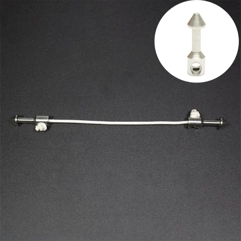 1 قطعة Speargun Speargone رئيس استبدال 316 الفولاذ المقاوم للصدأ الرمح الفرقة عظم الترقوة مسمار لصيد الأسماك بالرمح