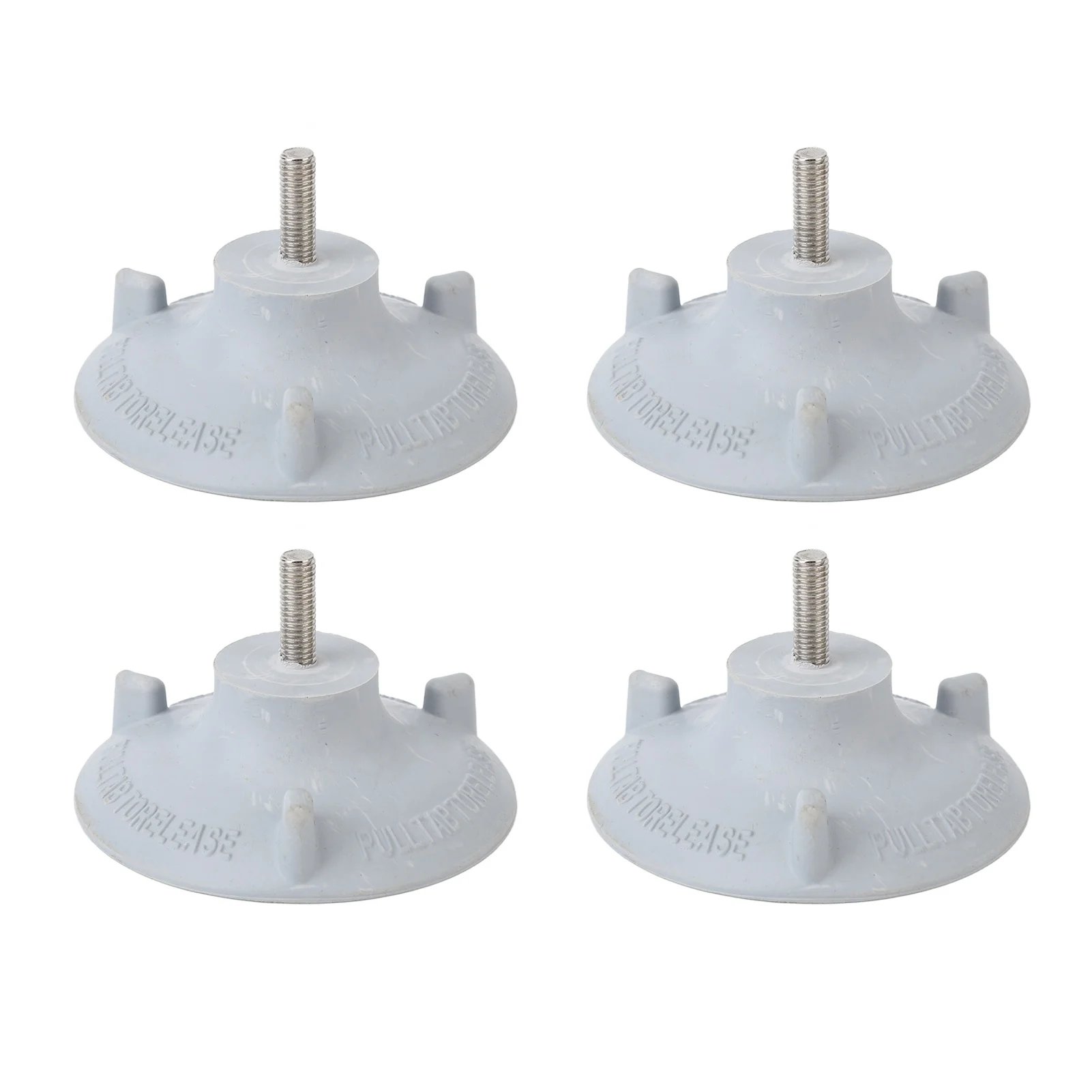 4pcs Elder Shower Chair Replacement Feet Large Suction Cups Rubber Sliplessbath Chair Replacement Feet