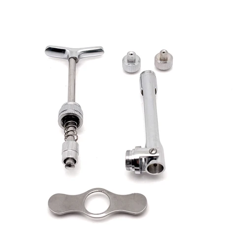 Imagen 2 del producto Jeringa Dental de acero inoxidable, herramientas de inyector de dentista, instrumento quirúrgico Dental aspirador estilo pluma