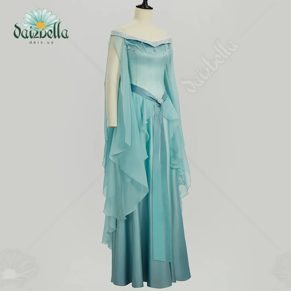 DAIZBELLA Renaissance Costume Women Retro Gradient Elf Medieval Dress for Women