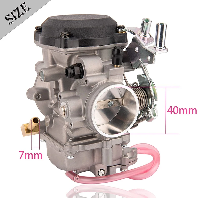 CV 40Mm Carburetor For Sportster 883 Xl883 Sportster 1200 Xlh1200 Carbohydrate Replacement