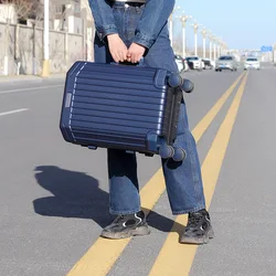 Maleta de viaje de lujo con marco de aluminio para coche pequeño, caja de equipaje con varias ruedas, yardbox de embarque, nuevo