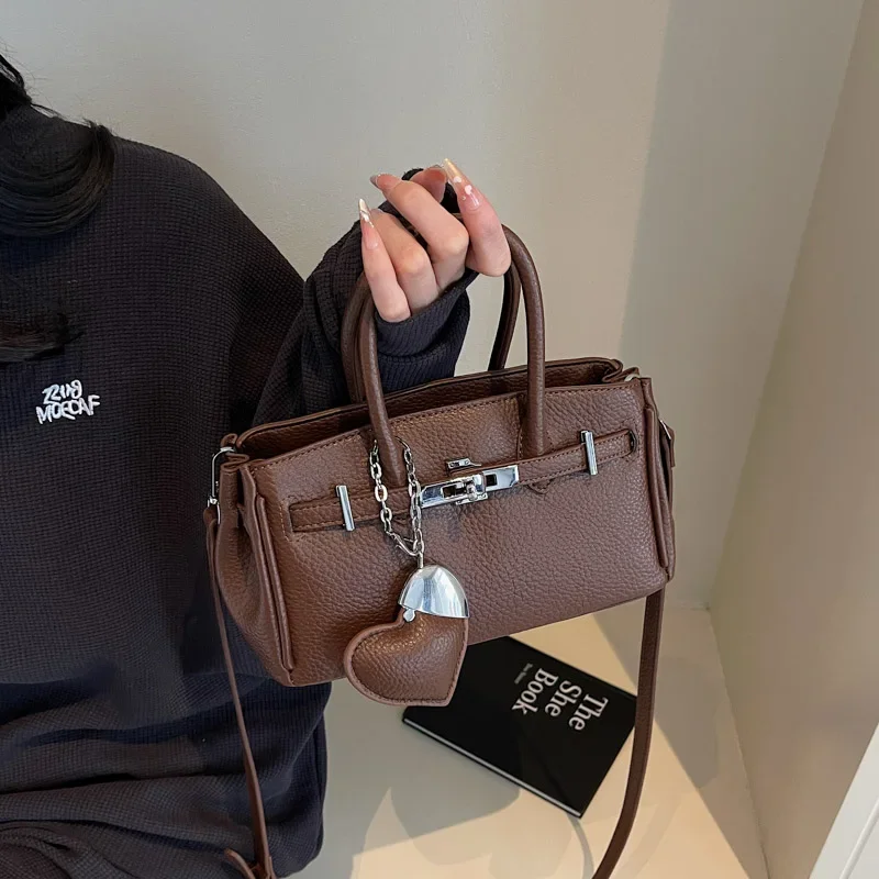 Hot Selling Styles Designer PU Square Bag Fashionable Zipper Women's Shoulder Bags Versatile Commuting Work Travel Wallet
