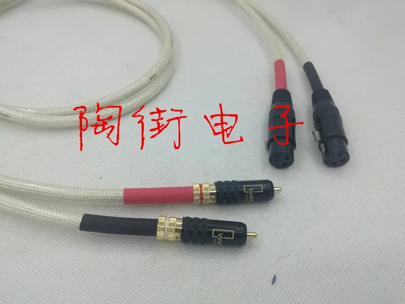 Fever RCA Public To XLR Female Audio Signal Cable Lotus Plug To Canon Balance