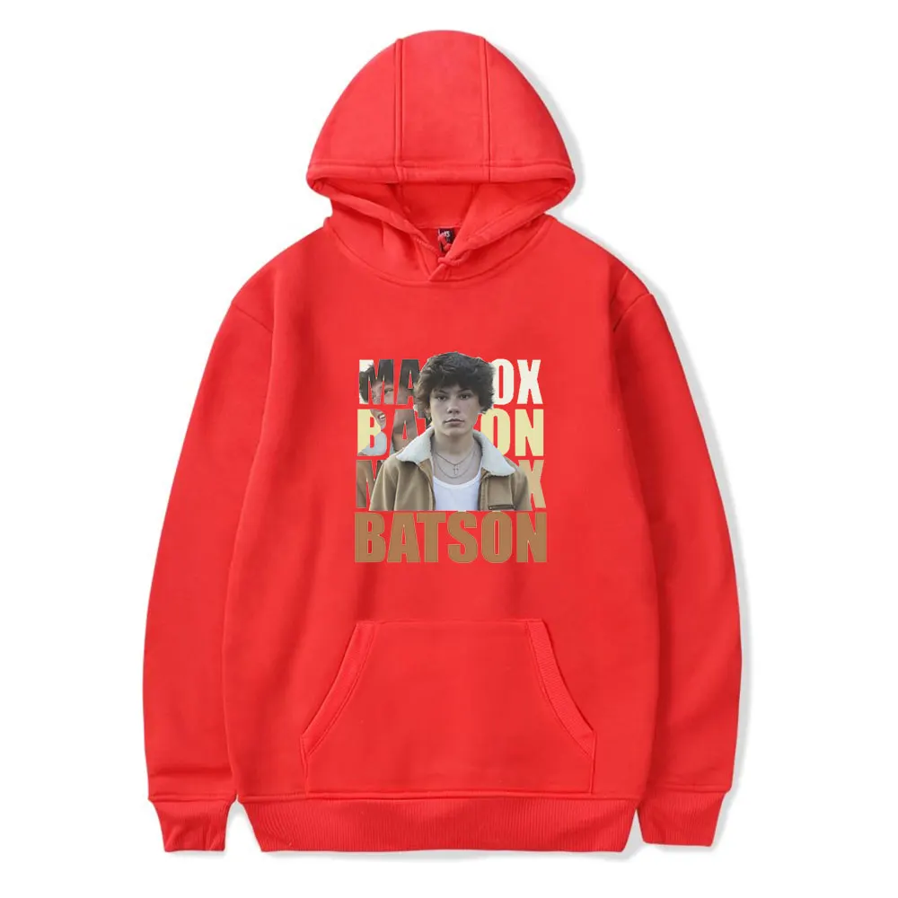 Maddox Batson هوديس 2025 Vintage Merch هوديي الرجال والنساء الهيب هوب الرياضة البلوز البلوز