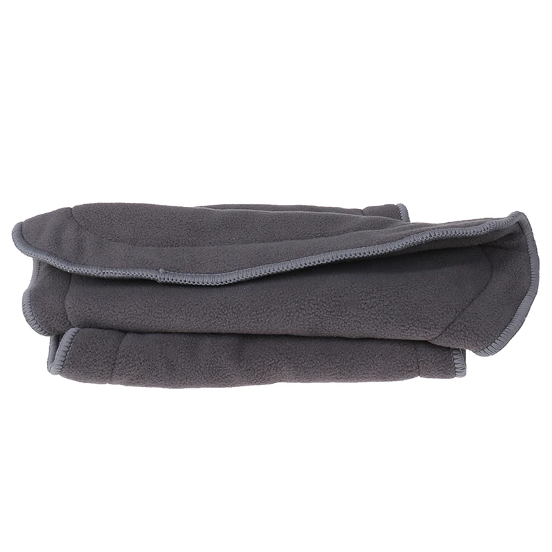 Gran oferta, almohadilla de inserción de pañal de tela de carbón de bambú para adultos, forro reutilizable, forro de pañal de 4 capas