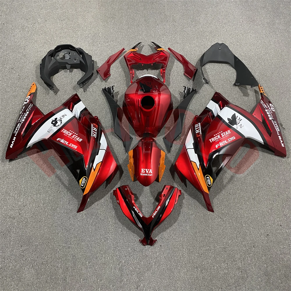 Motorcycle Fairing Kit Fit For Ninja 300 250 Ninja300 EX300 ZX-3R 2013-2017 Bodywork Set High Quality Abs Injection EVA