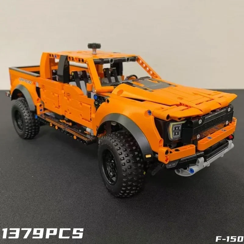 

Обучающие строительные блоки F-150, пикап, гоночный MOC 42126, технологические строительные блоки, модель автомобиля, кирпичные игрушки, подарок для детей