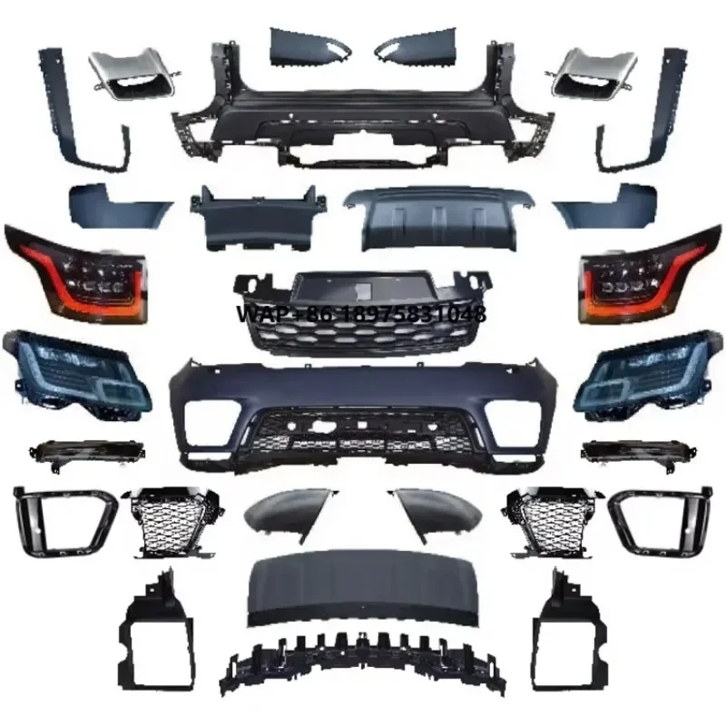 L494 OE SVR Body Kit Upgrade for Range Rover Sport 2013-2017 Upgrade to 2018-2022 Bodykit 3