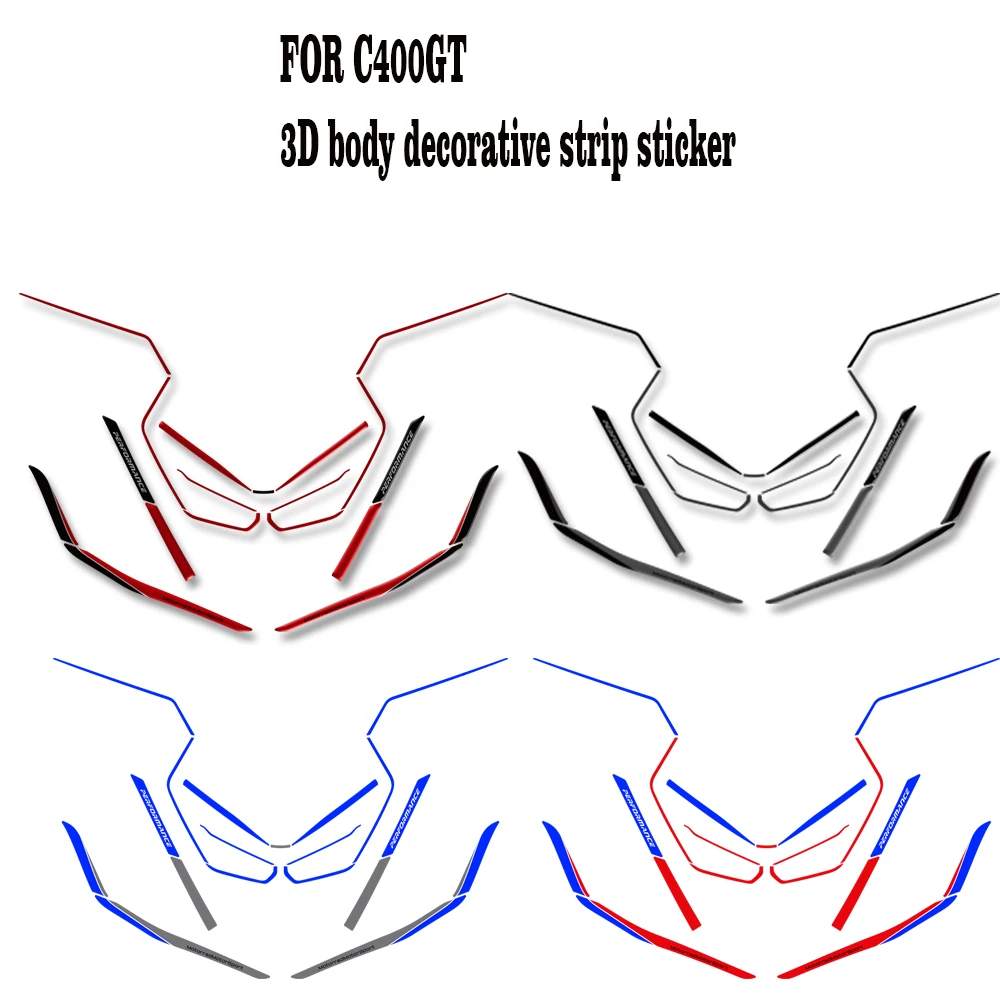 

For BMW C400GT C 400 GT C400 Scooter Motorcycle Tank Body Front Face Fairing Fender Stickers Decals