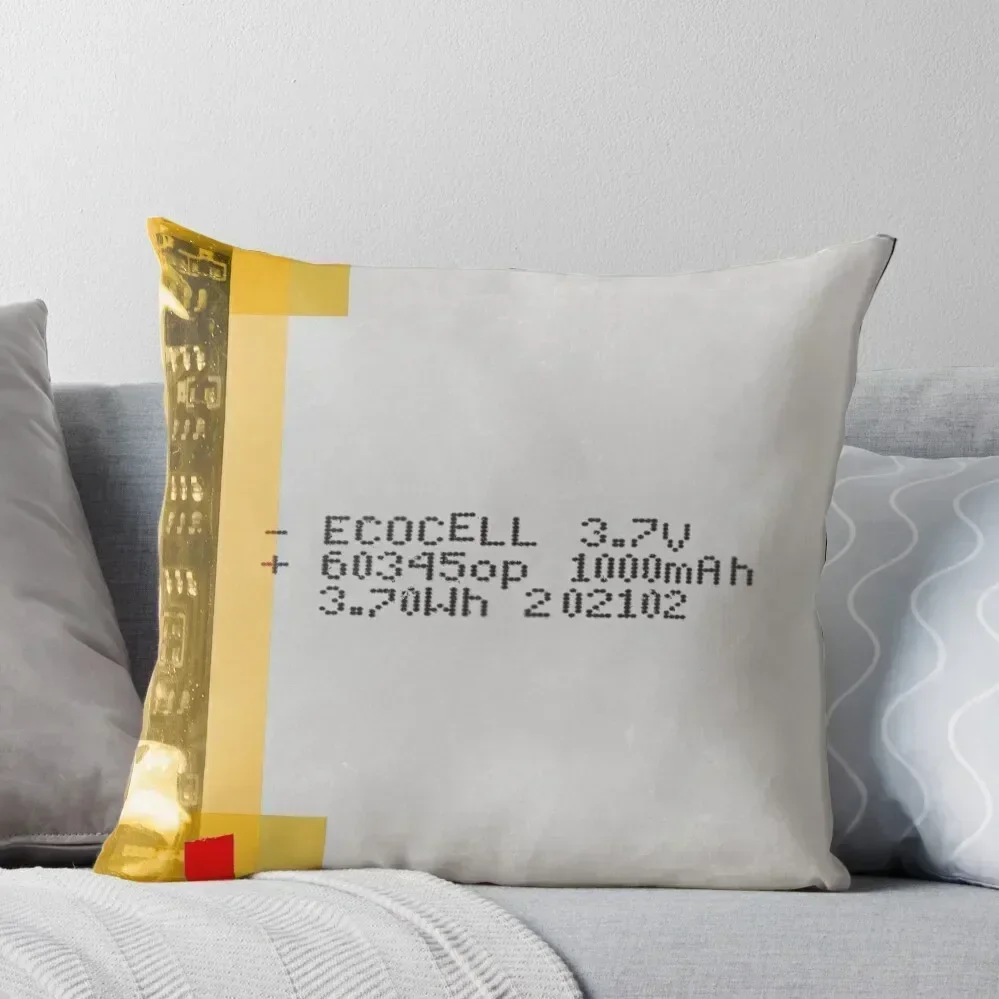 

LiPo Battery Throw Pillow Christmas Pillow christmas supplies bed pillows luxury decor pillow