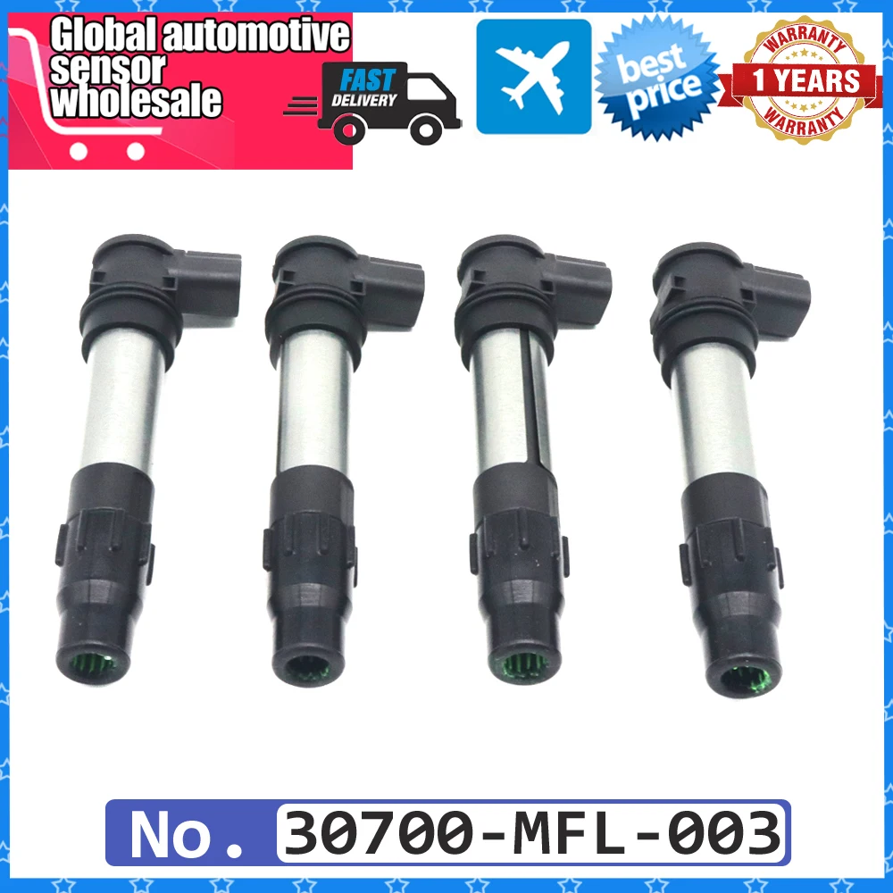 

Car 30700-MFL-003 129700-5150 Ignition Coil For Honda Motorcycle 2008-2019 1297005150 30700MFL003 30700 MFL 003