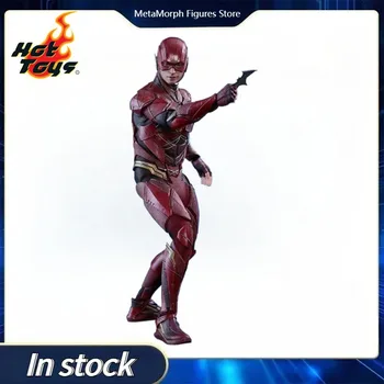 Original Hot Toys DC Justice League 1/6 TH SCALE COLLECTIBLE FIGURE THE FLASH MMS448 Anime Figure Model Toy Collection
