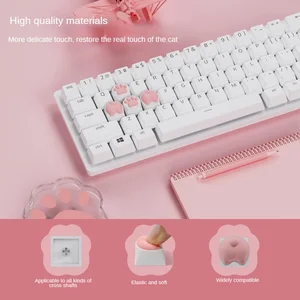 Capas de caricatura suaves y lindas 3D Reemplazo para cherry MX Teclas de teclado de teclado mecánico de juegos Anime 8 mejores ventas mi melodía keycap - №8