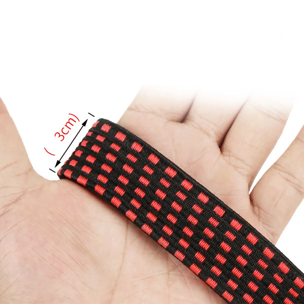 

Binding Rope Cargo Tie-down Strap Elastic Luggage Belt Tight Latex Silk Lashing
