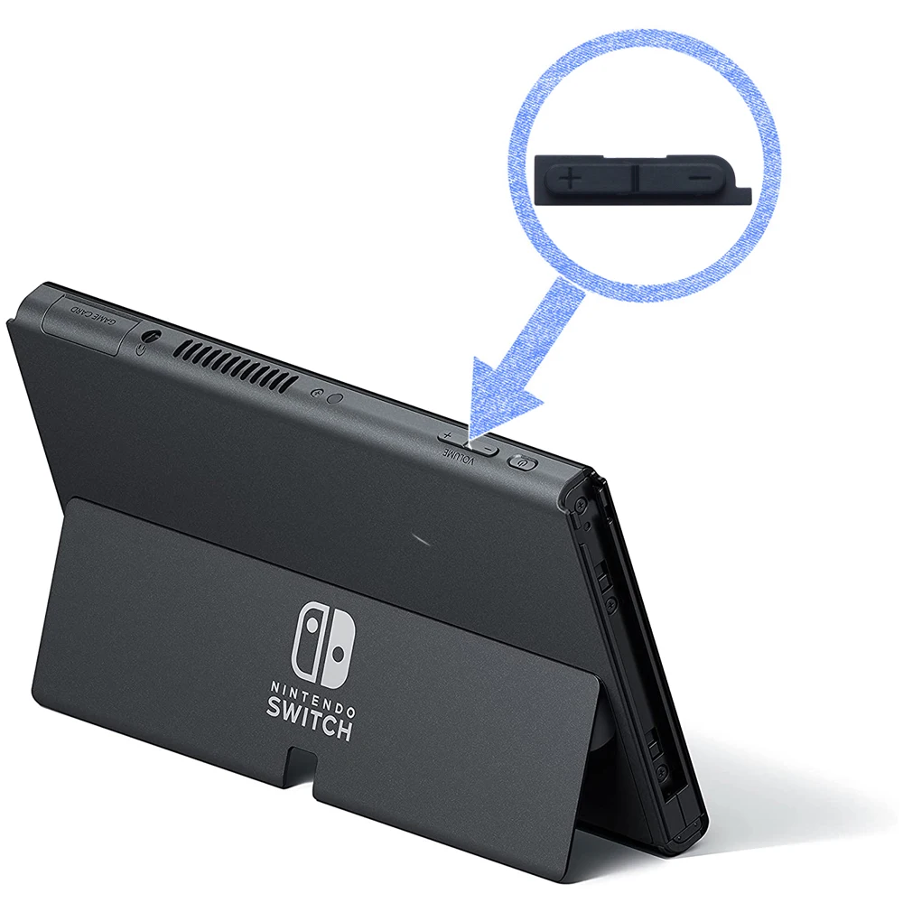 Volume Key “+” Button “-” Button Case Replacement Part For Nintendo Switch OLED NS