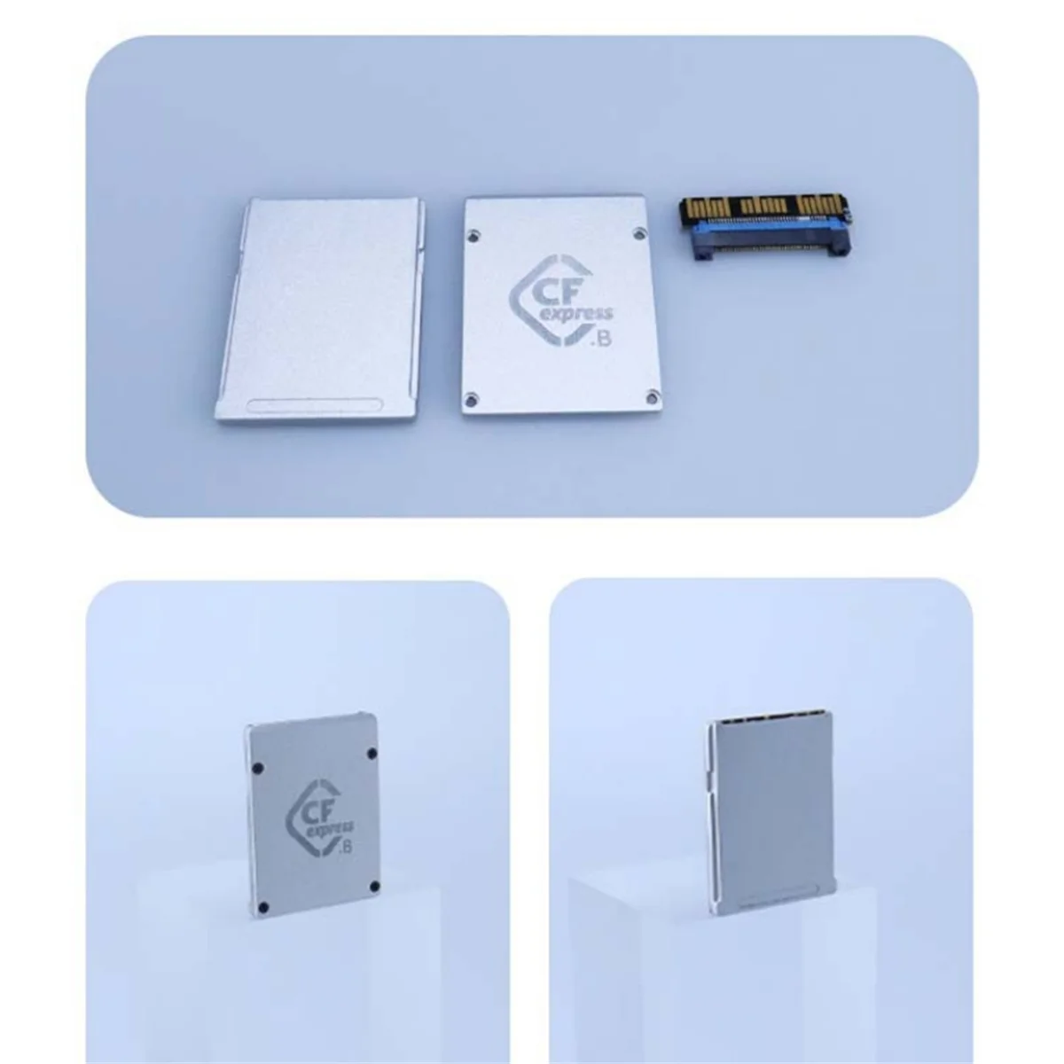 KK-B2-CFexpress Typ B auf NVME M.2 2230 SSD-Adapter, PCIe 4.0-Erweiterungsspeicher CFexpress-Kartenadapter für CANON NIKON R5/R5C