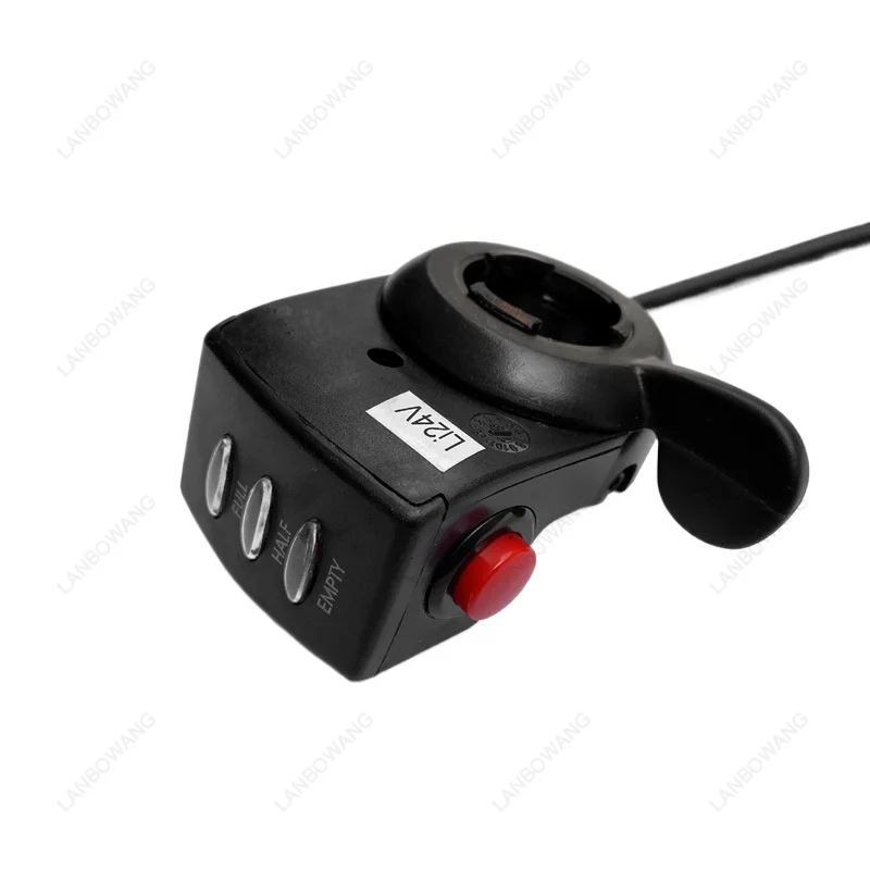 22mm Handlebar Thumb Throttle Hidden Speed Accelerator Controller For Electric Bicycle E Scooter Replacement Accessory