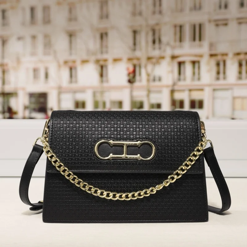 CHCH  New Women's Minimalist Square Bag Classic Crossbody Sling Versatile Shoulder Purse for Commute  Chic & Spacious