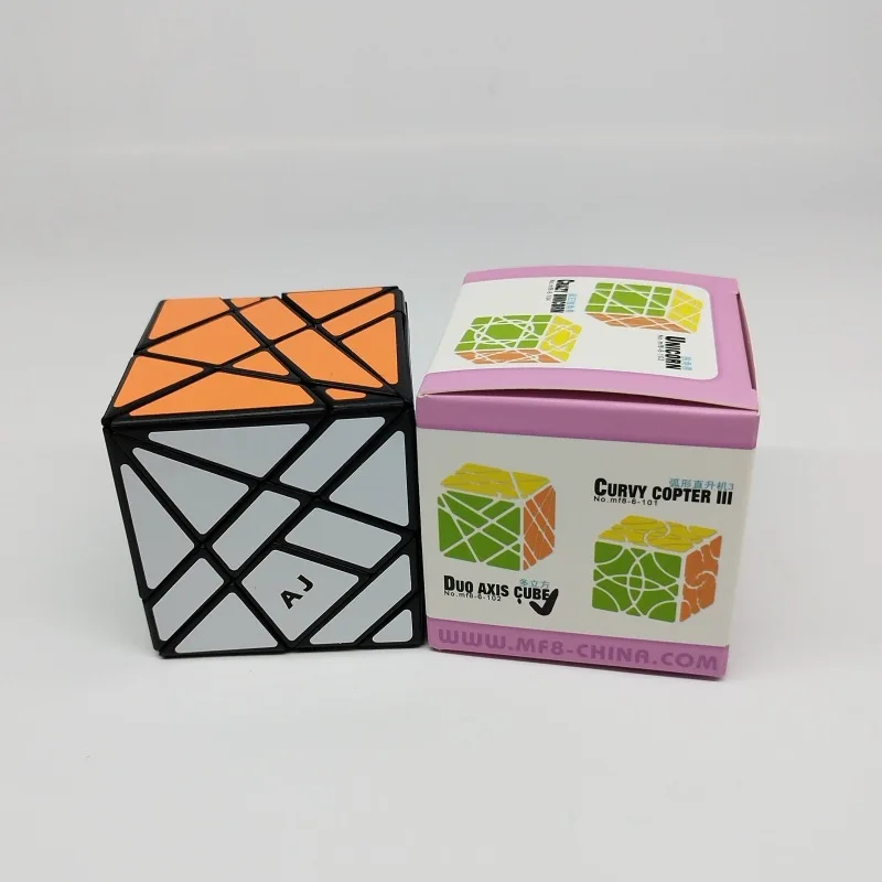 Cube magique multi-cube MF8 & AJ, transformateur avancé, Cube à axe Duo, défi d'intelligence extraterrestre créatif, Puzzle et jouet de loisirs